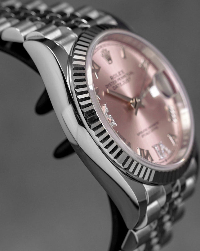 harga rolex datejust 36 pink roman indonesia