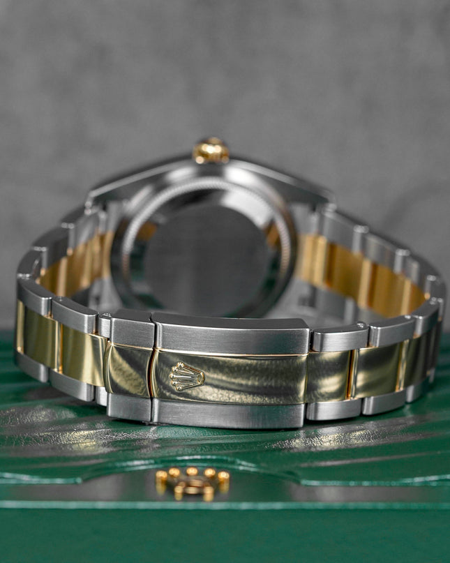 harga rolex datejust 36 twotone yellowgold white indonesia