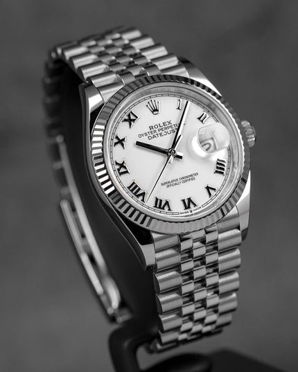 harga rolex datejust 36 white roman indonesia