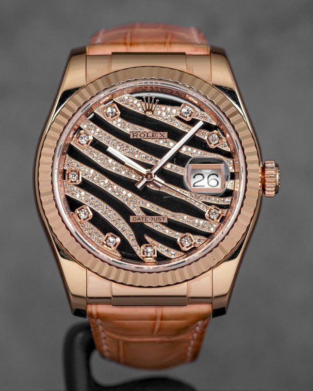 harga rolex datejust 36 zebra diamond indonesia