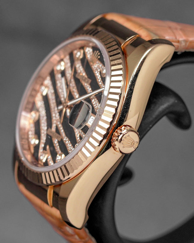 harga rolex datejust 36 zebra diamond indonesia