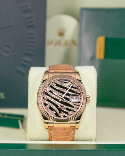 harga rolex datejust 36 zebra diamond indonesia
