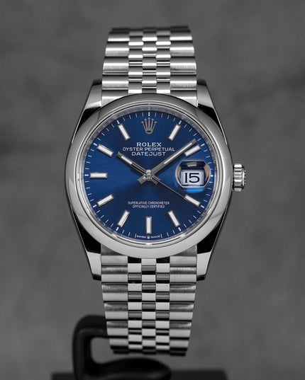 harga rolex datejust 36mm blue indonesia terbaru