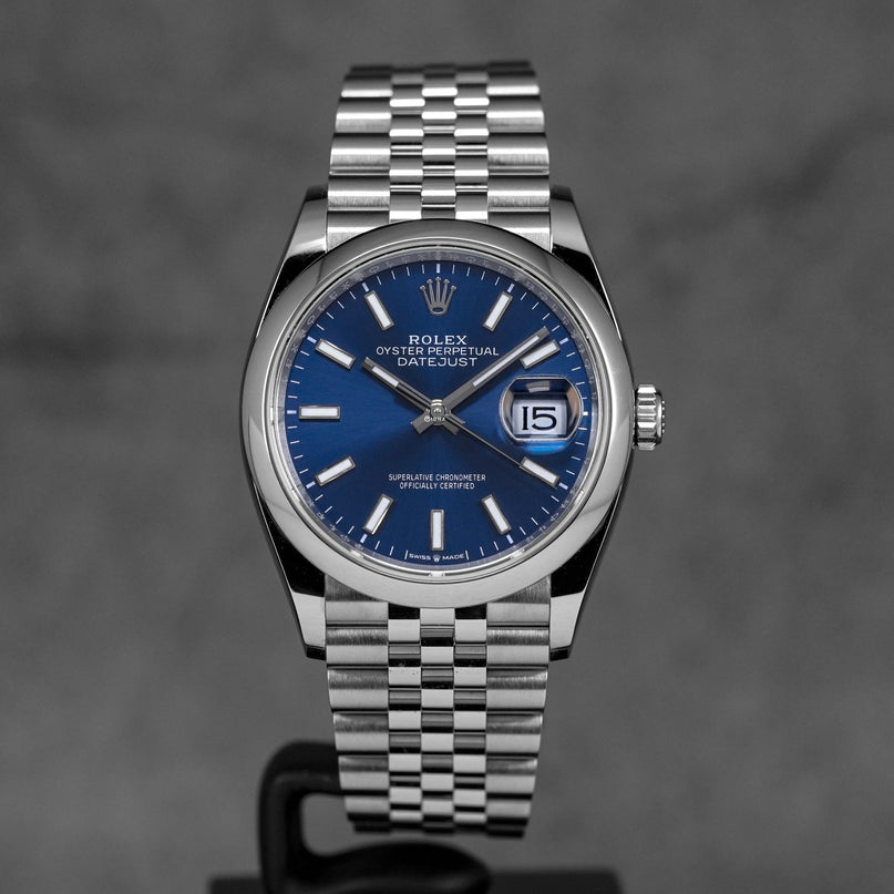 harga rolex datejust 36mm blue indonesia terbaru