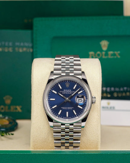 harga rolex datejust 36mm blue indonesia terbaru