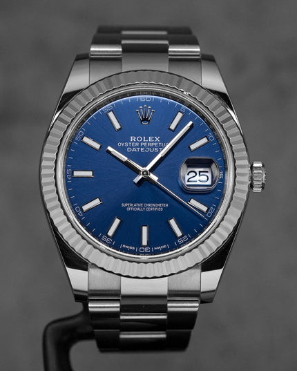 harga rolex datejust 41 blue indonesia