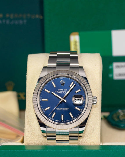 harga rolex datejust 41 blue indonesia