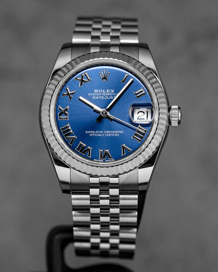 harga rolex datejust 41 blue roman indonesia
