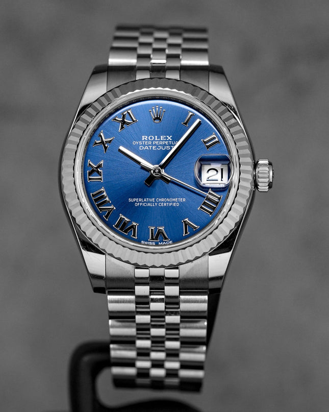 harga rolex datejust 41 blue roman indonesia