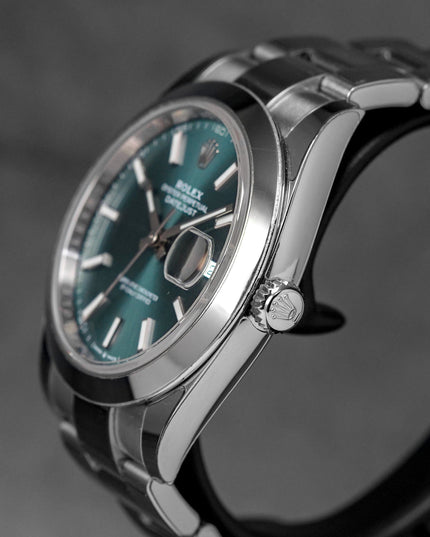 harga rolex datejust 41 mint green indonesia