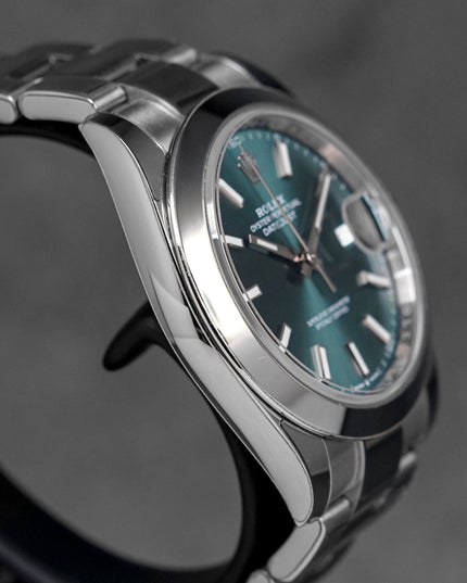 harga rolex datejust 41 mint green indonesia
