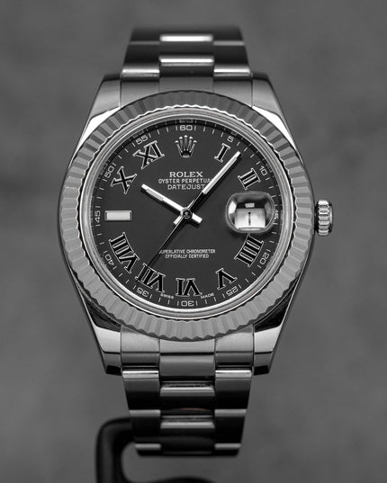 harga rolex datejust ii black roman indonesia