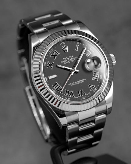 harga rolex datejust ii black roman indonesia