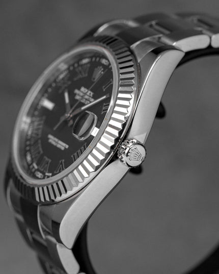 harga rolex datejust ii black roman indonesia