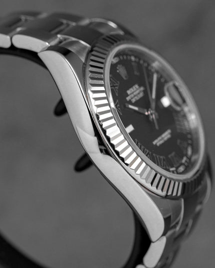 harga rolex datejust ii black roman indonesia