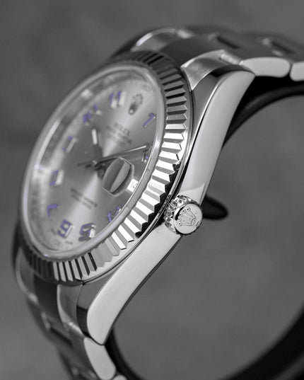 harga rolex datejust ii silver arabic indonesia