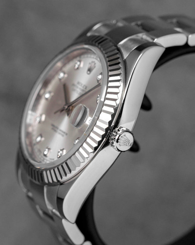 harga rolex datejust ii silver diamond indonesia