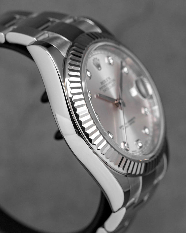 harga rolex datejust ii silver diamond indonesia