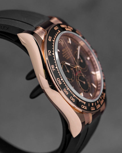 DAYTONA OYSTERFLEX ROSEGOLD CHOCO DIAL RING BEZEL (2025)