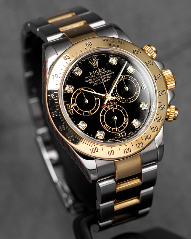harga rolex daytona yellowgold black diamond indonesia