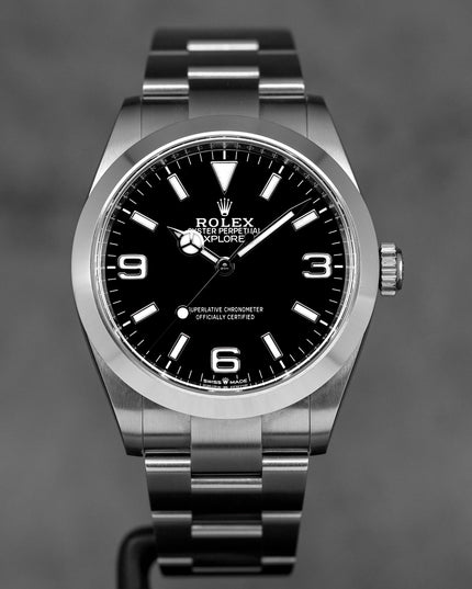 harga rolex explorer i 40mm black indonesia