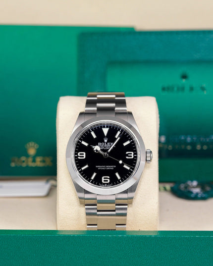 harga rolex explorer i 40mm black indonesia