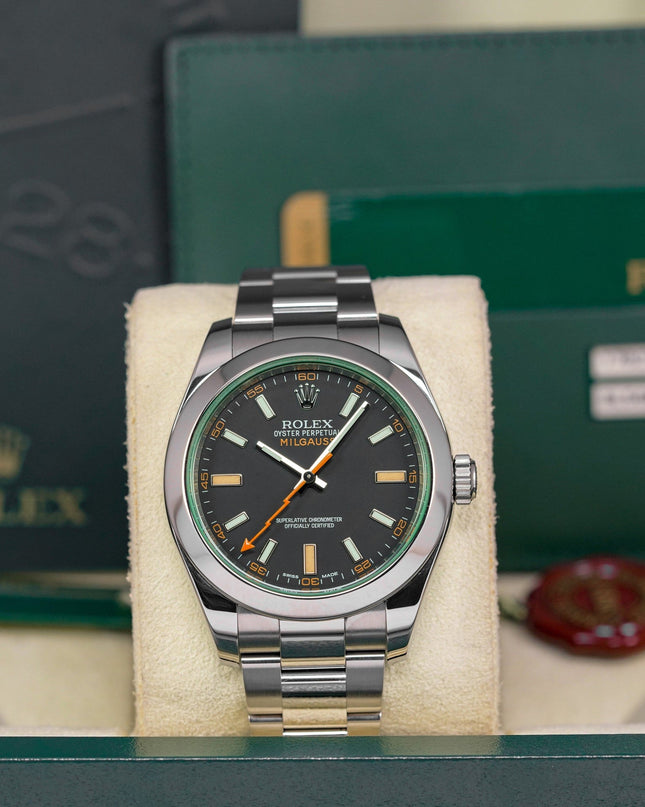 harga rolex milgaus black indonesia