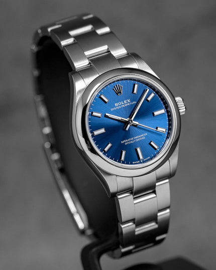 harga rolex oyster perpetual 31 blue indonesia