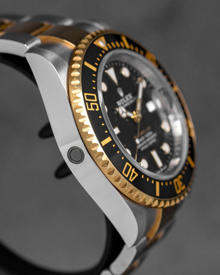 SEA-DWELLER 43MM TWOTONE YELLOWGOLD BLACK DIAL (2024)