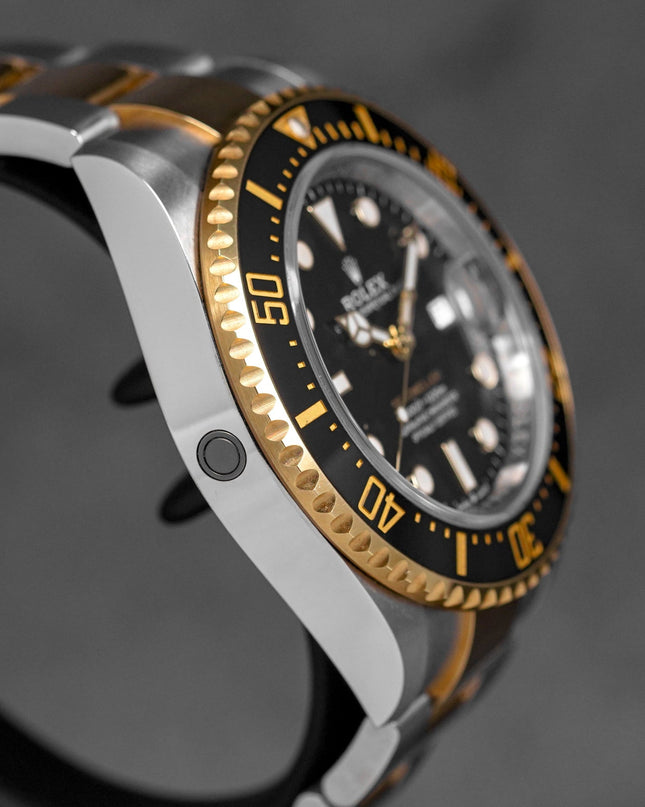SEA-DWELLER 43MM TWOTONE YELLOWGOLD BLACK DIAL (2024)