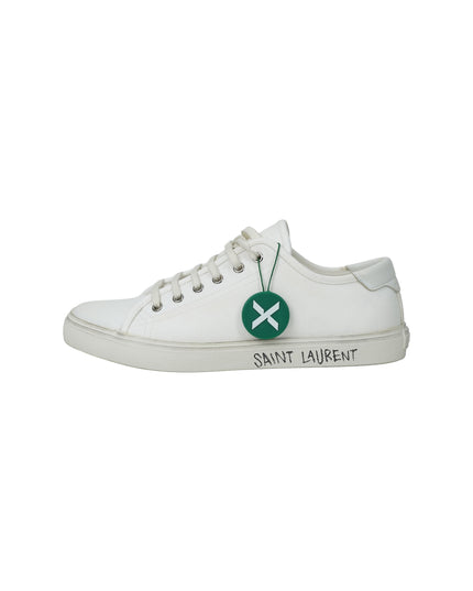 MALIBU OPTIC WHITE CANVAS SHOES