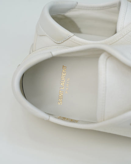MALIBU OPTIC WHITE CANVAS SHOES