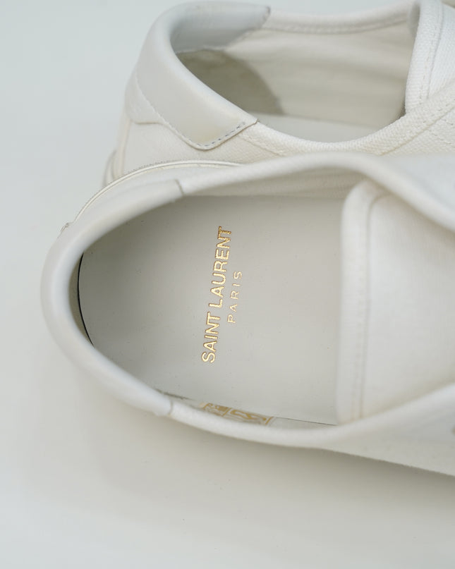 MALIBU OPTIC WHITE CANVAS SHOES