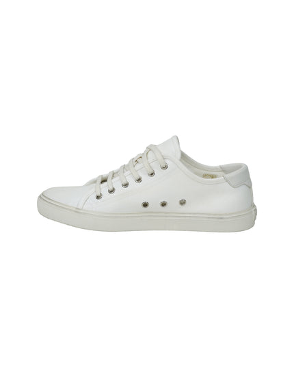 MALIBU OPTIC WHITE CANVAS SHOES