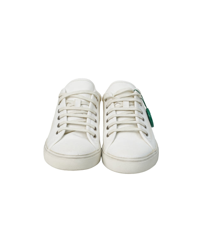 MALIBU OPTIC WHITE CANVAS SHOES