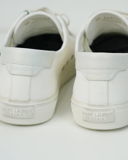 MALIBU OPTIC WHITE CANVAS SHOES