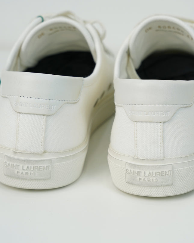 MALIBU OPTIC WHITE CANVAS SHOES