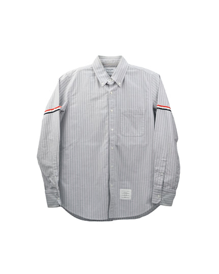 STRIPE LONG SLEEVES SHIRT MEDIUM GREY SIZE 3