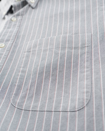 STRIPE LONG SLEEVES SHIRT MEDIUM GREY SIZE 3