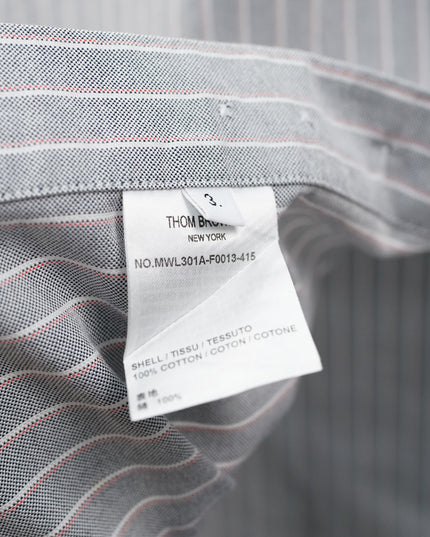 STRIPE LONG SLEEVES SHIRT MEDIUM GREY SIZE 3