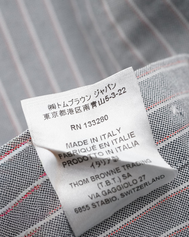 STRIPE LONG SLEEVES SHIRT MEDIUM GREY SIZE 3