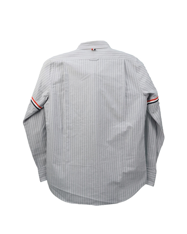 STRIPE LONG SLEEVES SHIRT MEDIUM GREY SIZE 3