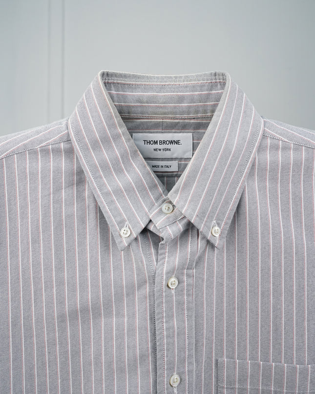 STRIPE LONG SLEEVES SHIRT MEDIUM GREY SIZE 3