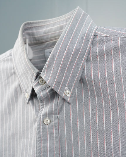 STRIPE LONG SLEEVES SHIRT MEDIUM GREY SIZE 3