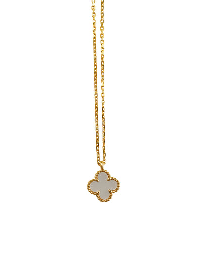 SWEET ALHAMBRA NECKLACE 18K GOLD MOTHER OF PEARL