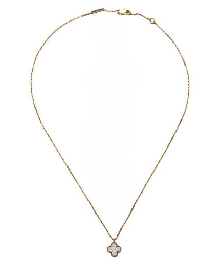 SWEET ALHAMBRA NECKLACE 18K GOLD MOTHER OF PEARL